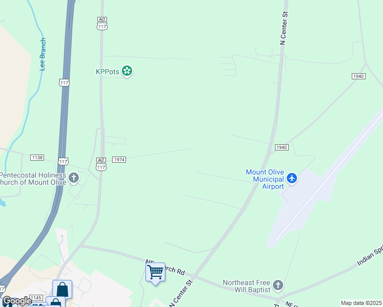map of restaurants, bars, coffee shops, grocery stores, and more near 268 Pineland Avenue in Mount Olive