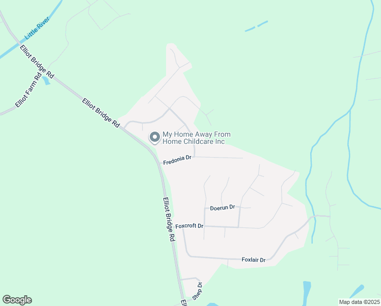 map of restaurants, bars, coffee shops, grocery stores, and more near 900 Fredonia Drive in Fayetteville