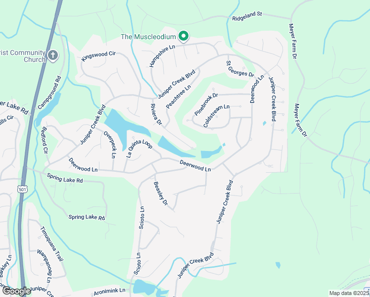 map of restaurants, bars, coffee shops, grocery stores, and more near 30 Riviera Drive in Pinehurst