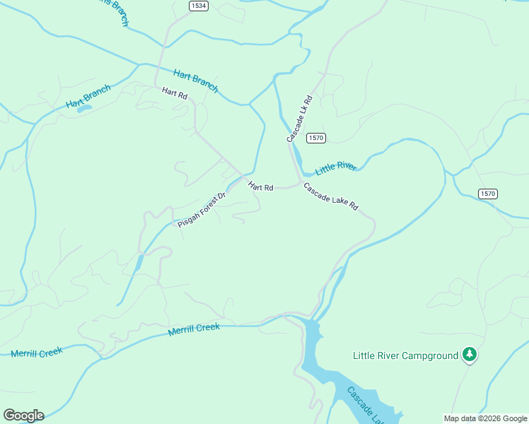 map of restaurants, bars, coffee shops, grocery stores, and more near Red Fox Run Road in Pisgah Forest