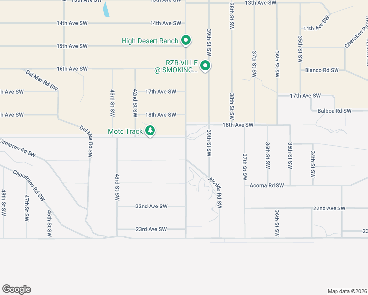 map of restaurants, bars, coffee shops, grocery stores, and more near 4006 19th Avenue Southwest in Rio Rancho