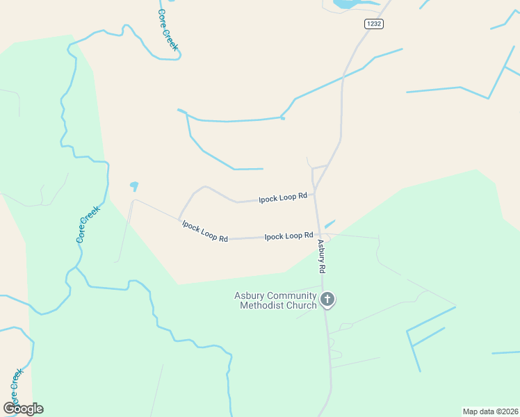 map of restaurants, bars, coffee shops, grocery stores, and more near 121 Ipock Loop Road in Cove City