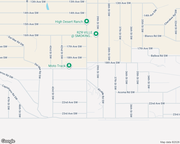 map of restaurants, bars, coffee shops, grocery stores, and more near 4006 19th Avenue Southwest in Rio Rancho