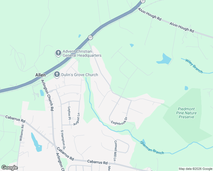 map of restaurants, bars, coffee shops, grocery stores, and more near 11101 Coble Road in Charlotte