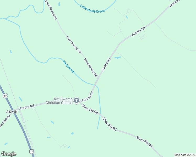 map of restaurants, bars, coffee shops, grocery stores, and more near 530 Aurora Road in Ernul