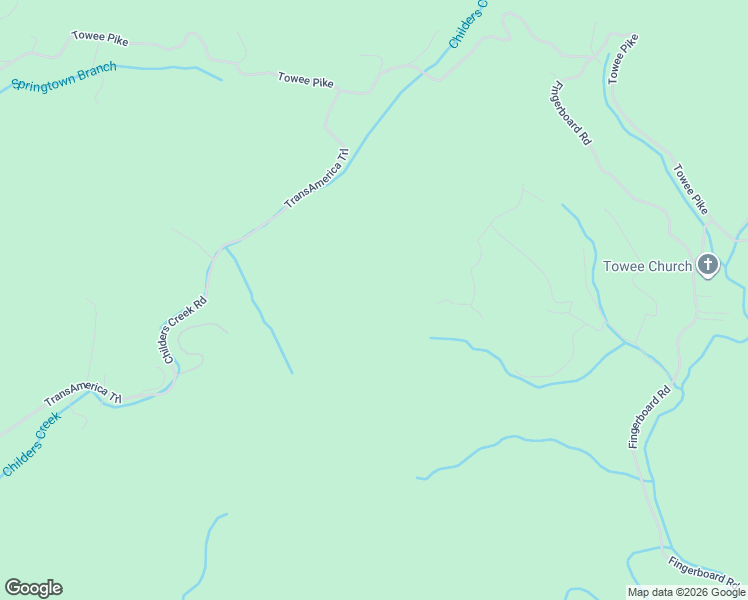 map of restaurants, bars, coffee shops, grocery stores, and more near 111 Upper Towee Lane in Reliance