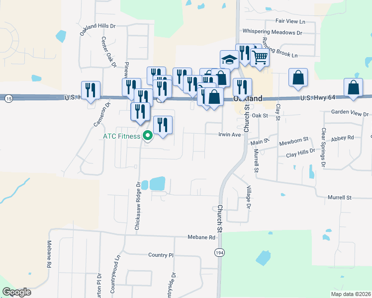 map of restaurants, bars, coffee shops, grocery stores, and more near 25 Umble Street in Oakland