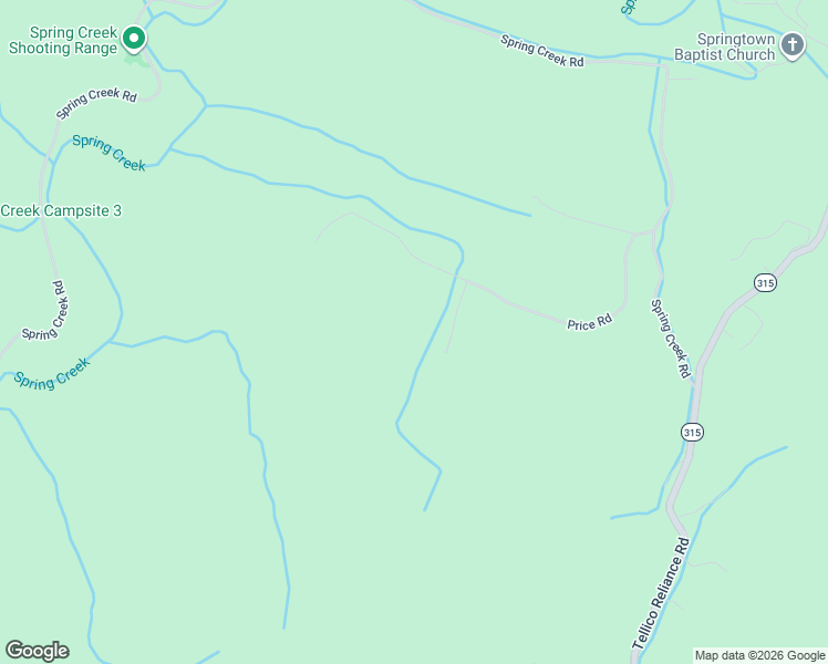 map of restaurants, bars, coffee shops, grocery stores, and more near 130 Willie Hicks Drive in Reliance