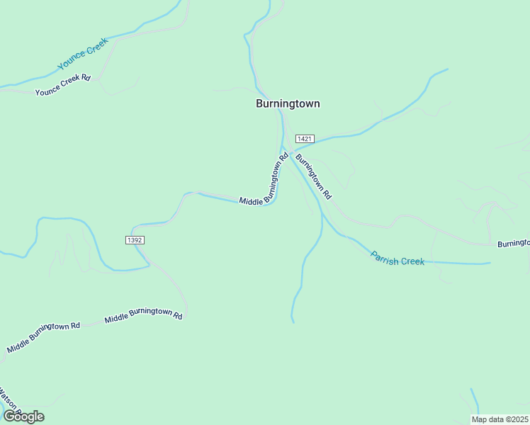 map of restaurants, bars, coffee shops, grocery stores, and more near Middle Burningtown Road in Franklin