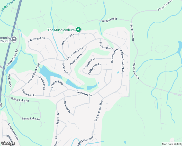 map of restaurants, bars, coffee shops, grocery stores, and more near 47 Pinebrook Drive in Pinehurst