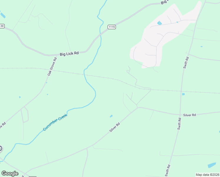 map of restaurants, bars, coffee shops, grocery stores, and more near 16433 Silver Road in Oakboro