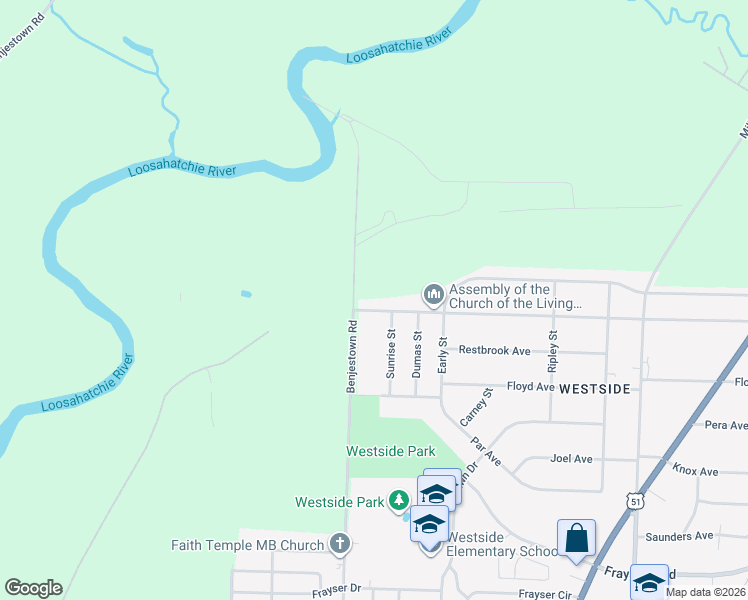 map of restaurants, bars, coffee shops, grocery stores, and more near 706 Carrolton Avenue in Memphis