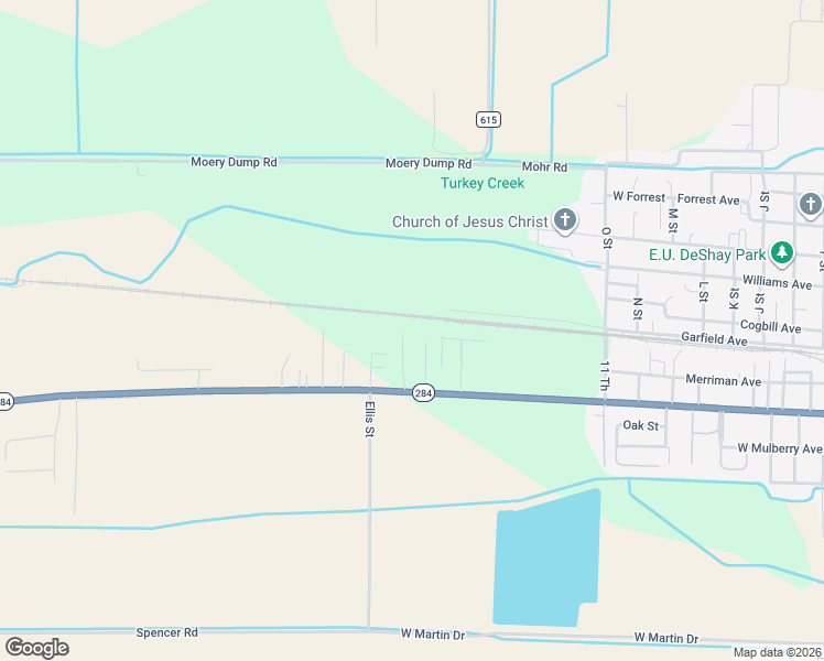 map of restaurants, bars, coffee shops, grocery stores, and more near 108 Owens Street North in Wynne