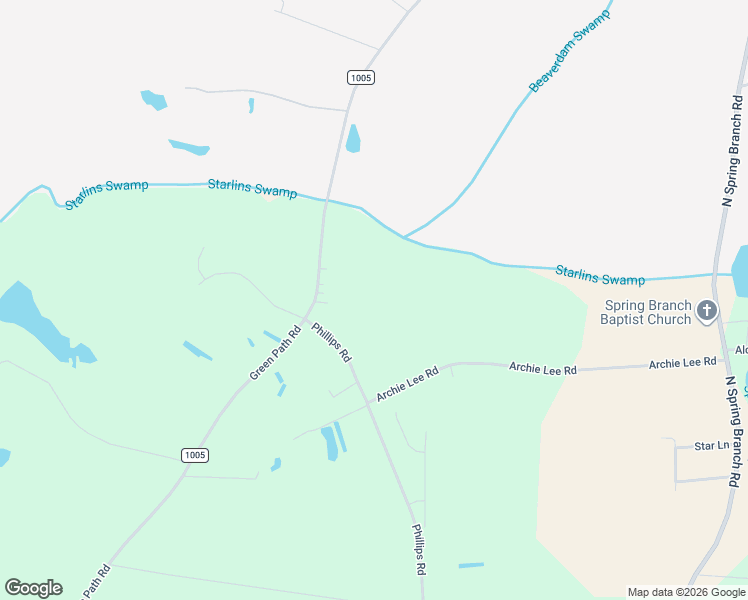 map of restaurants, bars, coffee shops, grocery stores, and more near 794 Archie Lee Road in Dunn