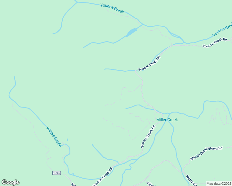 map of restaurants, bars, coffee shops, grocery stores, and more near Younce Creek Road in Franklin