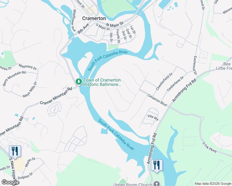 map of restaurants, bars, coffee shops, grocery stores, and more near 3028 Greenmont Circle in Belmont