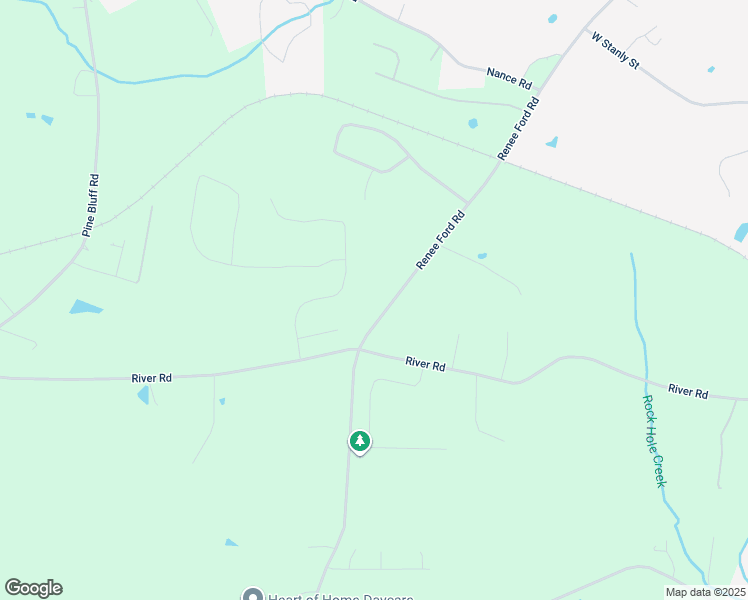 map of restaurants, bars, coffee shops, grocery stores, and more near 12051 Renee Ford Road in Stanfield
