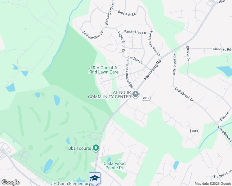 map of restaurants, bars, coffee shops, grocery stores, and more near 8418 Candlenut Lane in Charlotte