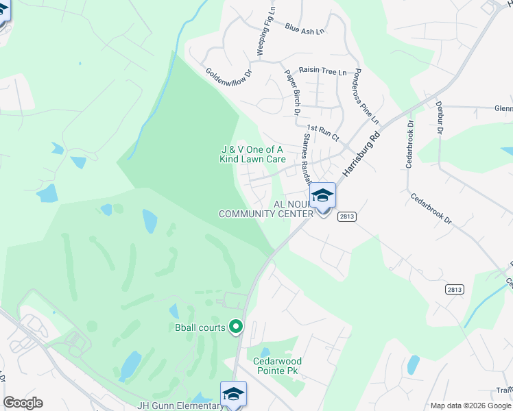 map of restaurants, bars, coffee shops, grocery stores, and more near in Charlotte