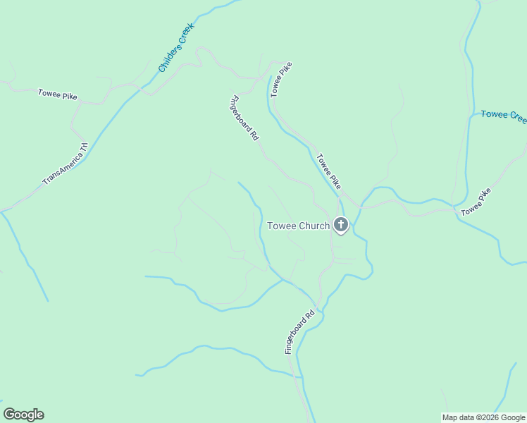 map of restaurants, bars, coffee shops, grocery stores, and more near 238 Big Towee Road in Reliance