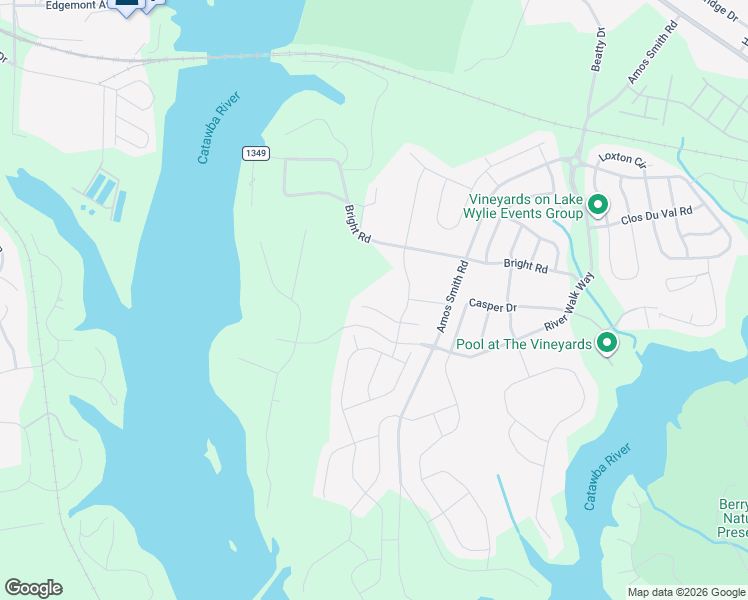 map of restaurants, bars, coffee shops, grocery stores, and more near 5701-6389 Midsomer Road in Charlotte