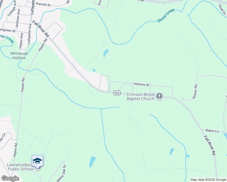 map of restaurants, bars, coffee shops, grocery stores, and more near 914 Willow Drive in Lawrenceburg