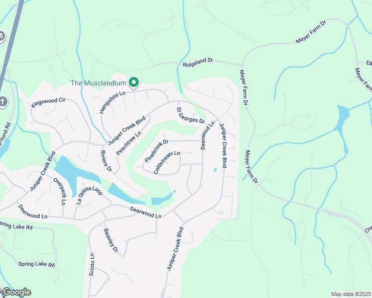 map of restaurants, bars, coffee shops, grocery stores, and more near 23 Coldstream Lane in Pinehurst