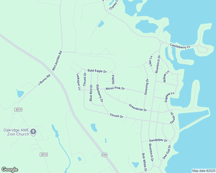 map of restaurants, bars, coffee shops, grocery stores, and more near 444 Moss Pink Drive in Vass