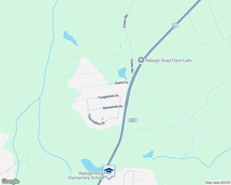 map of restaurants, bars, coffee shops, grocery stores, and more near 8628 Tangletree Drive in Linden