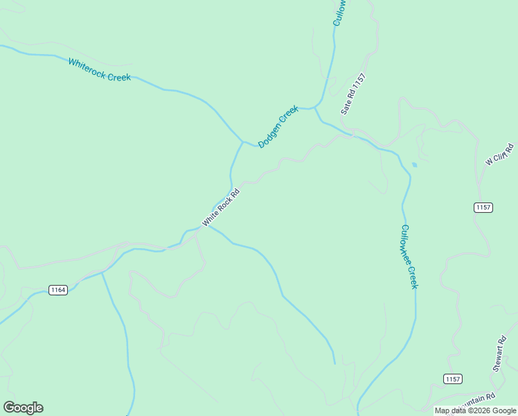 map of restaurants, bars, coffee shops, grocery stores, and more near 524 White Rock Road in Cullowhee