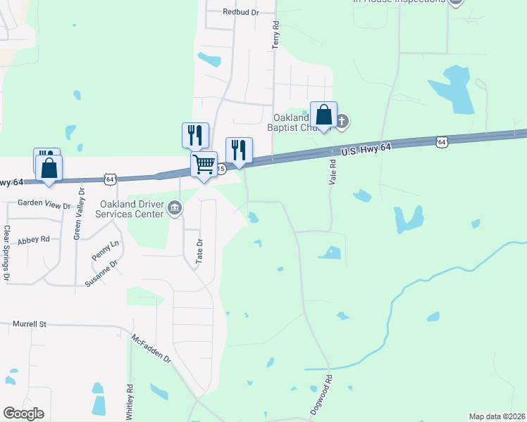 map of restaurants, bars, coffee shops, grocery stores, and more near 855 Dogwood Road in Somerville