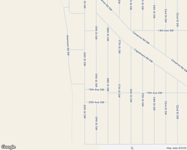 map of restaurants, bars, coffee shops, grocery stores, and more near 60th Street Southwest in Albuquerque