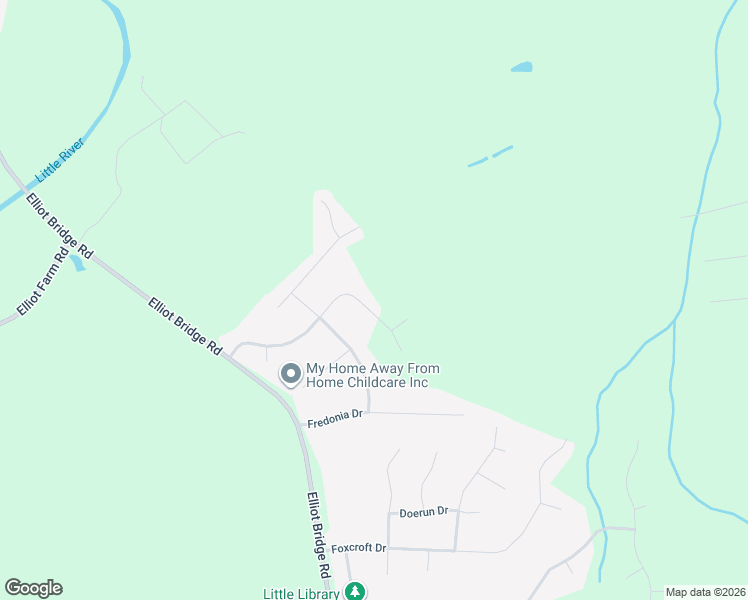 map of restaurants, bars, coffee shops, grocery stores, and more near 788 Whispering Pines Road in Fayetteville