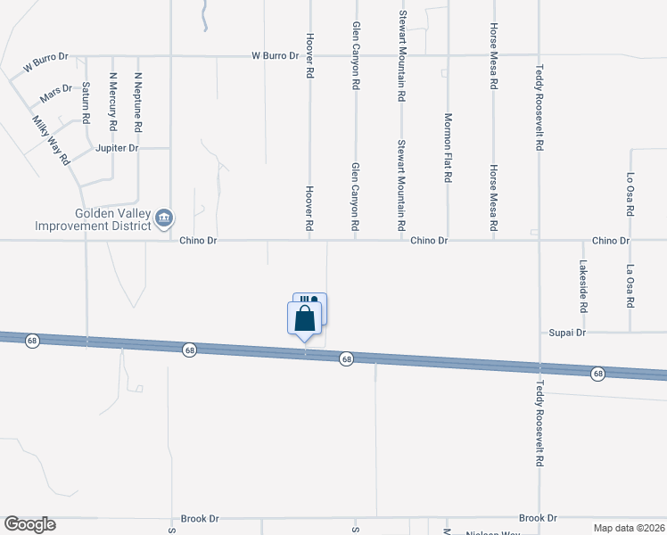 map of restaurants, bars, coffee shops, grocery stores, and more near 1851 Hoover Road in Golden Valley
