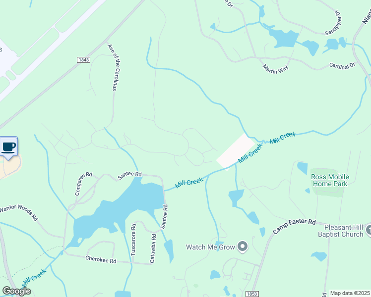 map of restaurants, bars, coffee shops, grocery stores, and more near 655 Avenue of the Carolinas in Carthage