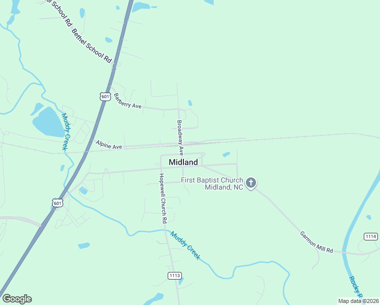 map of restaurants, bars, coffee shops, grocery stores, and more near in Midland