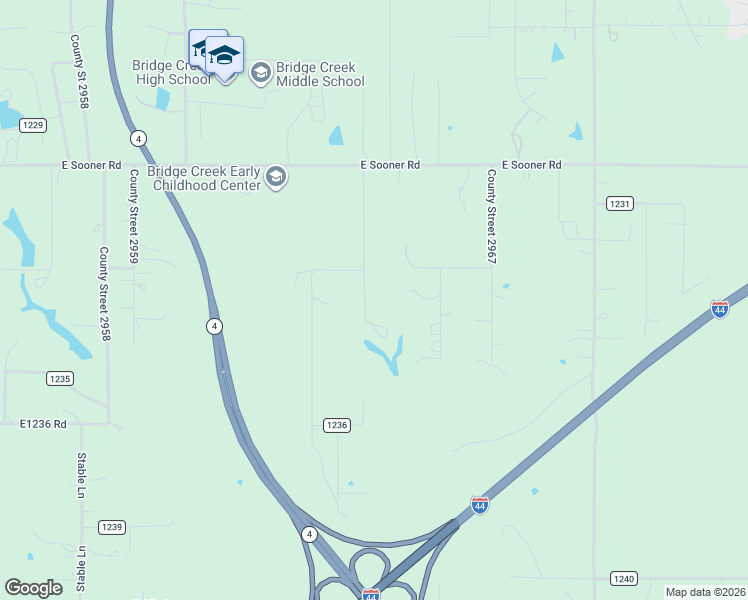 map of restaurants, bars, coffee shops, grocery stores, and more near 1137 County Street 2964 in Blanchard