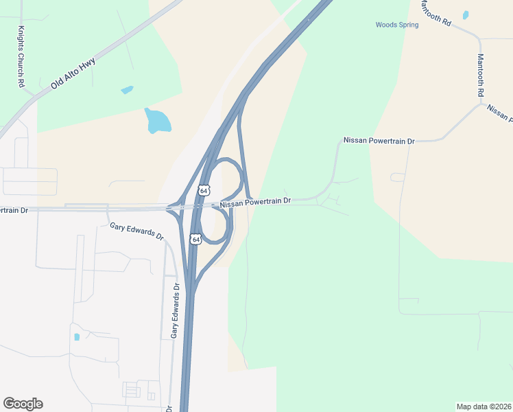 map of restaurants, bars, coffee shops, grocery stores, and more near 251 Falcon Drive in Decherd