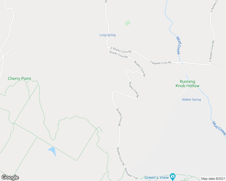 map of restaurants, bars, coffee shops, grocery stores, and more near 1431 Roarks Cove Road in Decherd