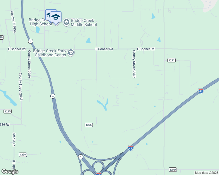 map of restaurants, bars, coffee shops, grocery stores, and more near 1137 County Street 2964 in Blanchard