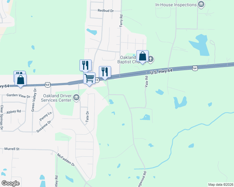 map of restaurants, bars, coffee shops, grocery stores, and more near 855 Dogwood Road in Somerville