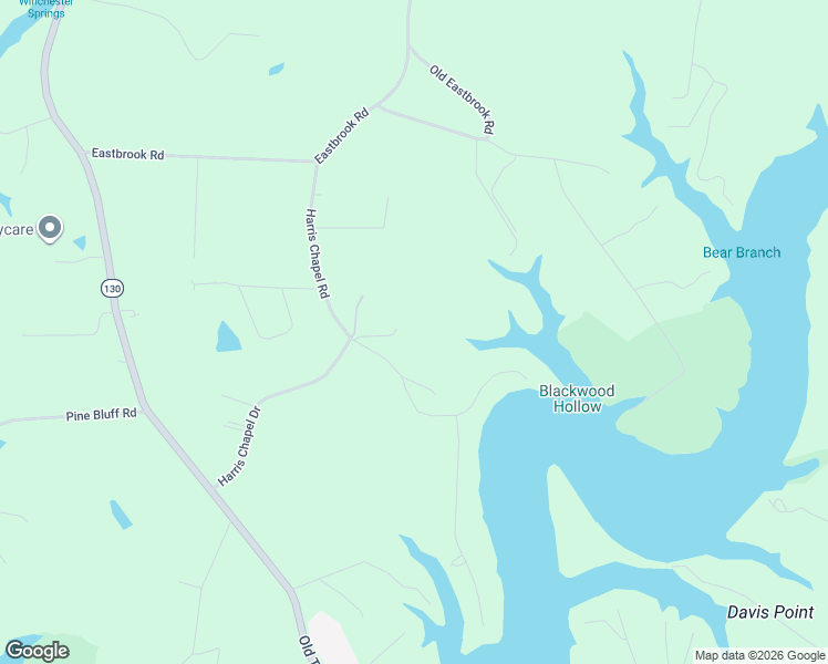 map of restaurants, bars, coffee shops, grocery stores, and more near 135 Vols Lane in Estill Springs