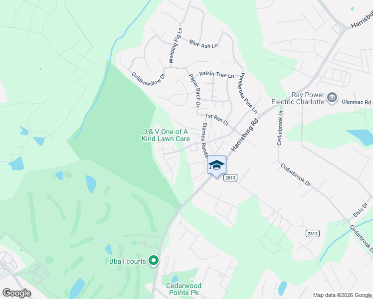 map of restaurants, bars, coffee shops, grocery stores, and more near in Charlotte