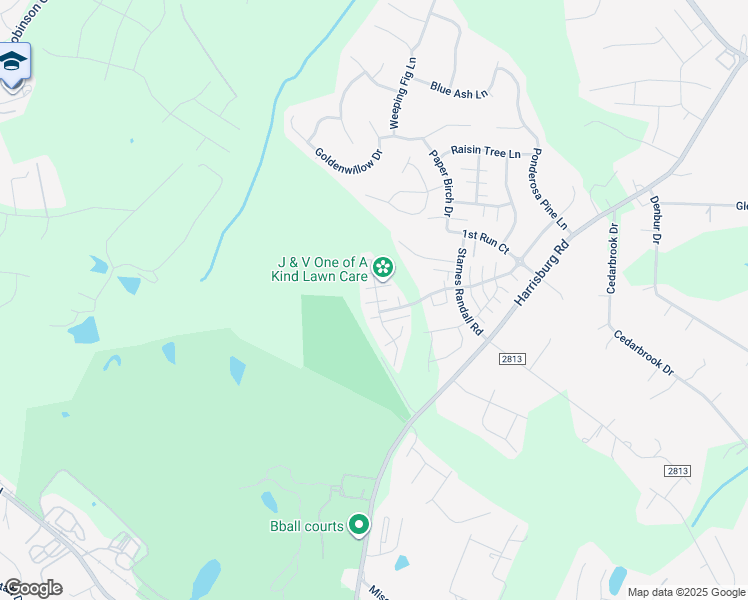 map of restaurants, bars, coffee shops, grocery stores, and more near 13407 Tartarian Court in Charlotte