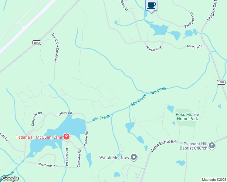 map of restaurants, bars, coffee shops, grocery stores, and more near 300 Parrish Lane in Carthage