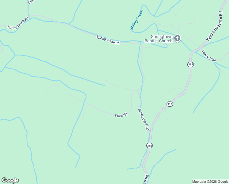 map of restaurants, bars, coffee shops, grocery stores, and more near 118 Price Road in Reliance