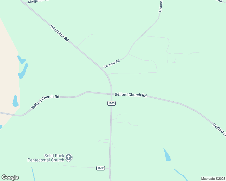map of restaurants, bars, coffee shops, grocery stores, and more near 831 Windblow Road in Jackson Springs