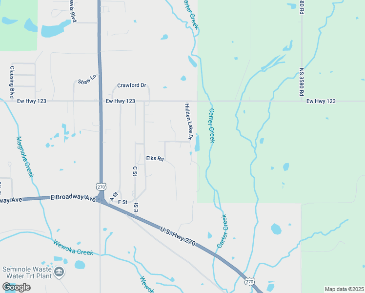 map of restaurants, bars, coffee shops, grocery stores, and more near 2207 Concord Street in Seminole