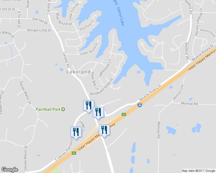 map of restaurants, bars, coffee shops, grocery stores, and more near 3755 Sailboat Lane in Lakeland