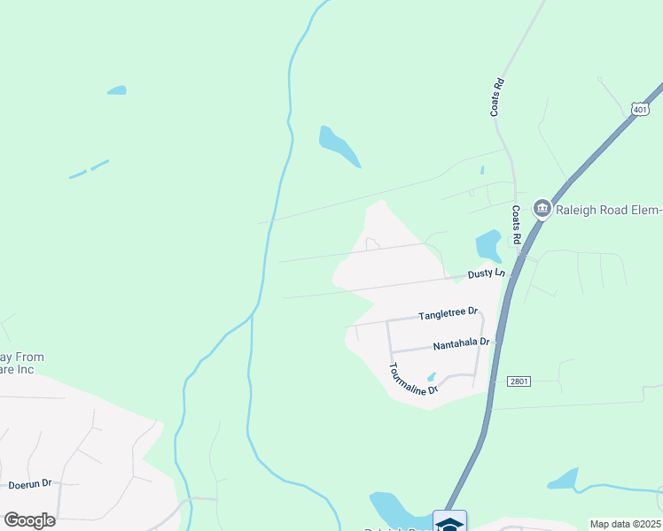 map of restaurants, bars, coffee shops, grocery stores, and more near 405 Stephanie Street in Linden